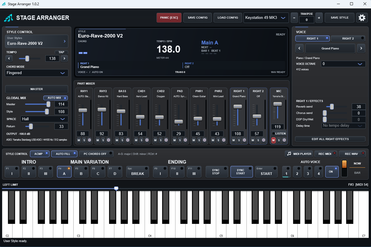 INTRO / MAIN VARIATION / ENDING